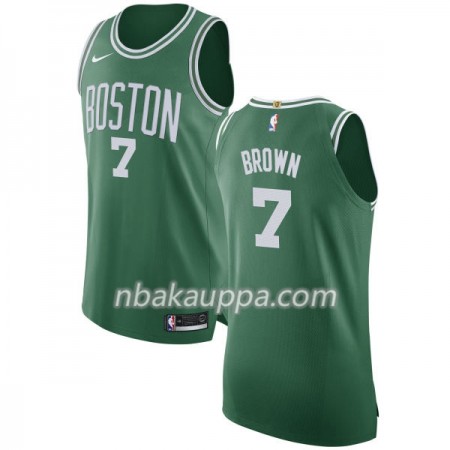 Boston Celtics Jaylen Brown 7 Nike 2017-18 Vihreä Pelipaidat Swingman - Miesten